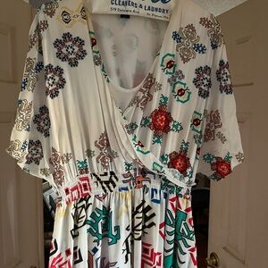 Elegant Multicolor Midi Dress